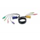 ATEN - Aten 2L5302P 1.8m Negro cable para video, teclado y ratón (kvm) - 2L5302P